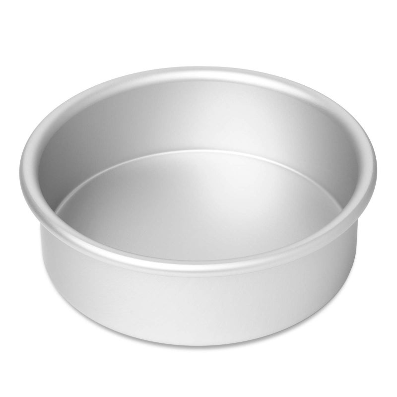 LAST CONFECTION 2-Piece Round Cake Pan Set - 6"" x 2"" Deep Aluminum Pans - Image 2